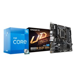 Intel Core i5-12400 With Gigabyte B660M DS3H DDR4 12th Gen Combo