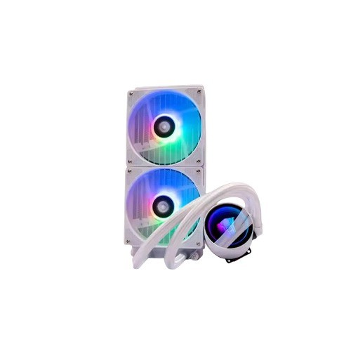 Jungle Leopard TK1-240P ARGB CPU Liquid Cooling Cooler (White)