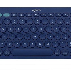 Logitech K380 Bluetooth Multi-Device Keyboard (Blue)