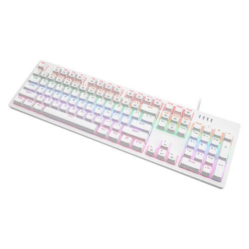 E-YOOSO K682 Rainbow LED Backlit and RGB Side Light Mechanical Gaming Keyboard