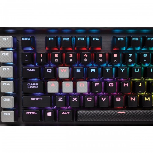 Corsair K95 RGB Platinum Mechanical Gaming Tastatur Keyboard Gun metal Cherry MX-Speed Key