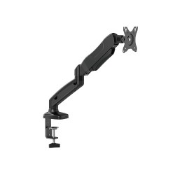 Kaloc KLC-V8 Adjustable Single Arm Full Motion Monitor Desktop Mount Stand