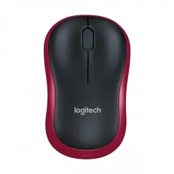 Logitech M185 Red Wireless Mouse