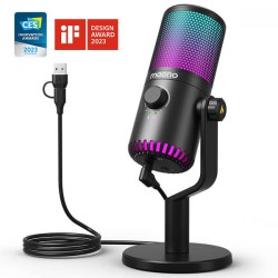 Maono DM30 RGB Programmable USB Condenser Microphone