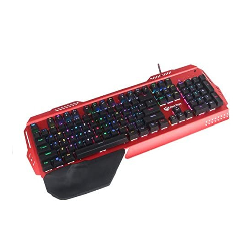 MeeTion MT-MK20 Full Key Anti-Ghosting Metal Mechanical Gaming Keyboard (RED)