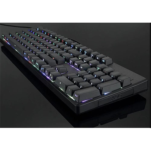 Motospeed K96 (CK107) Side Engraved Keycaps USB Wired Mechanical Gaming Keyboard