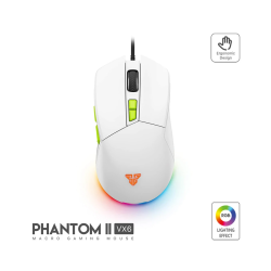 FANTECH PHANTOM II VX6 MACRO GAMING MOUSE WHITE