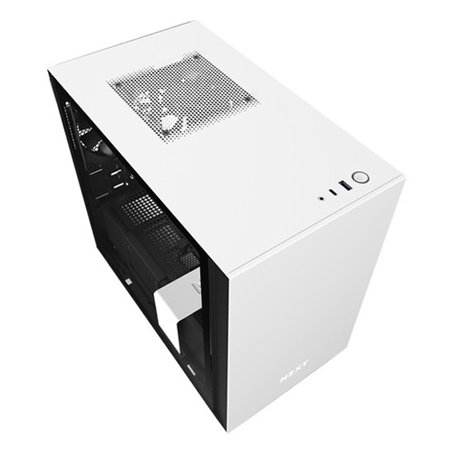 NZXT H210 Mini-Tower Case (Matte White)