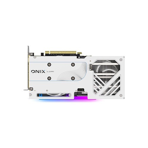 ONIX LUMI Intel Arc B580 OC 12GB GDDR6 ARGB Gaming Graphics Card (White)