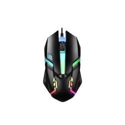 PC Power PGM105 Wired RGB Gaming Mouse (Black)