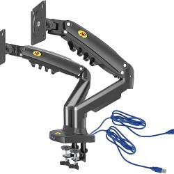 NORTH BAYOU F160 DUAL MONITOR DESK MOUNT FROM 2KG TO 9KG