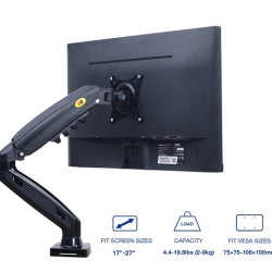 NORTH BAYOU F80 MONITOR DESK MOUNT FROM 2KG TO 9KG