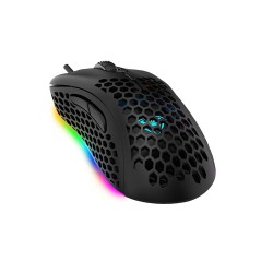 AULA F810 RGB Backlit Macro Ultralight Honeycomb Shell Wired Gaming Mouse