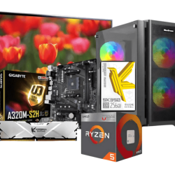 Ryzen 5 2400G & GIGABYTE A320M-S2H PC Build