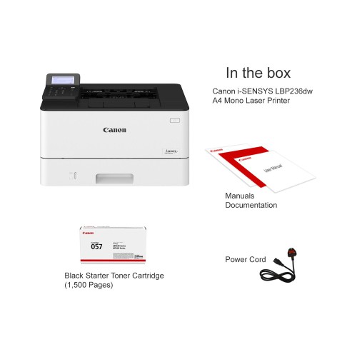 CANON IMAGE CLASS LBP 236DW MONOCHROME LASER PRINTER