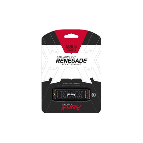 Kingston FURY Renegade 500GB PCIe 4.0 NVMe M.2 SSD