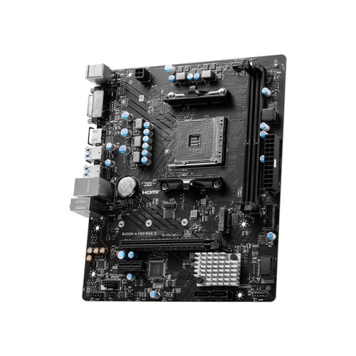 MSI B450M-A PRO MAX II AMD AM4 DDR4 MICRO ATX MOTHERBOARD