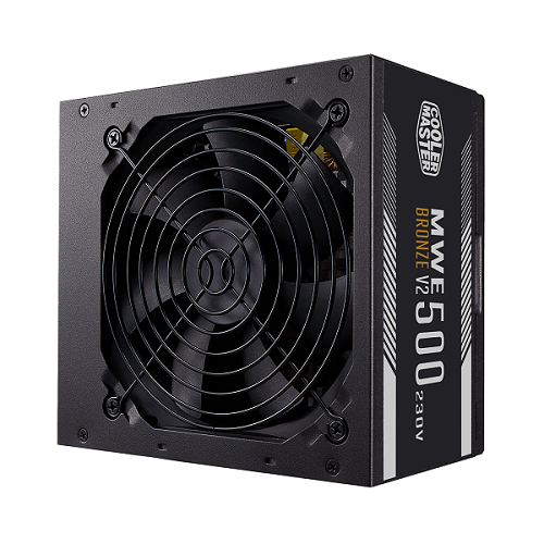 COOLER MASTER MWE 500 80 PLUS BRONZE CERTIFIED 230V POWER SUPPLY