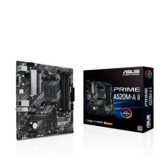 Asus PRIME A520M A II AM4 micro ATX Motherboard