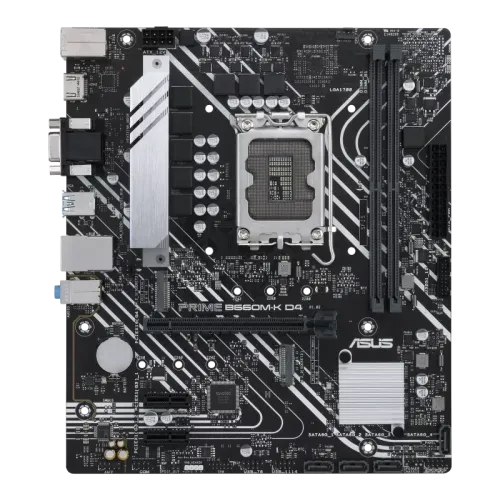 ASUS PRIME B660M-K D4 12th Gen mATX Motherboard