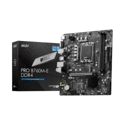 MSI PRO B760M-E DDR4 12th Gen & 13th Gen mATX Motherboard