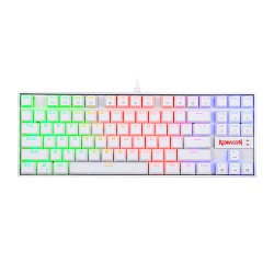 Redragon K552 KUMARA RGB Mechanical Gaming Keyboard (White)