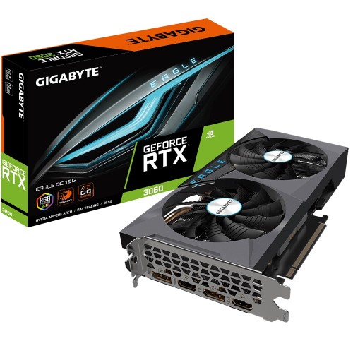 GIGABYTE GeForce RTX 3060 EAGLE 12GB GDDR6 Graphics Card