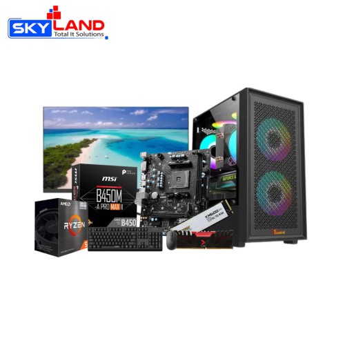 AMD RYZEN 5 5600G PC BUILD OFFER WITH MSI B450M A PRO MAX MOTHERBOARD