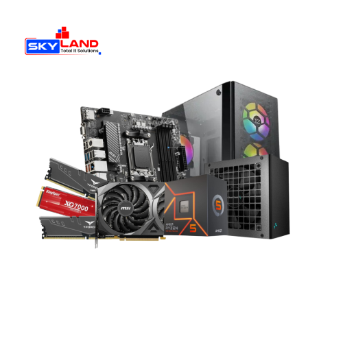 Amd Ryzen 5 7500f Processor and Msi Gforce RTX 4060 ventus 2x 8GB OC GDDR6 Graphics Card PC Build Offer