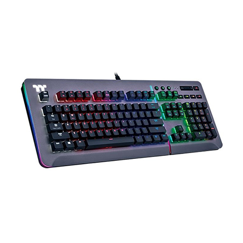 Thermaltake Level 20 RGB Titanium Cherry MX Blue Gaming Keyboard