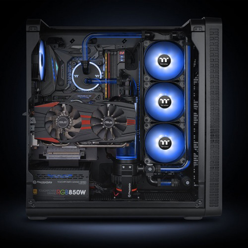 Thermaltake Pure A12 LED Blue Radiator Casing Fan