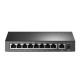 TP-Link TL-SF1009P 9-Port 10/100Mbps Desktop Switch with 8-Port PoE+