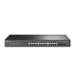 TP-Link TL-SG2428P JetStream 28-Port Gigabit Smart Switch with 24-Port PoE+