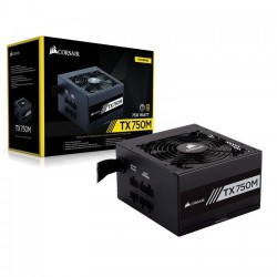 Corsair TX750M 750W 80 Plus Gold Certified Semi-Modular Power Supply