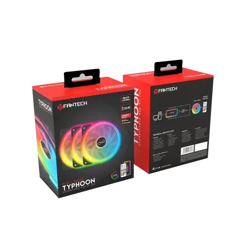 Fantech TYPHOON FB302 Addressable RGB Case Fan