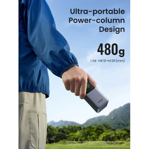 UGREEN PB721 (35524B) Nexode Power Bank 20000mAh 130W with Smart Digital Display