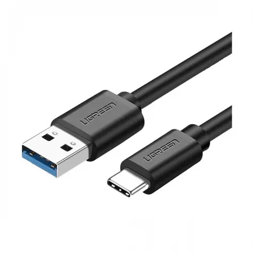 Ugreen US184 (20883) USB Male to Type-C Black 1.5 Meter Charging & Data Cable