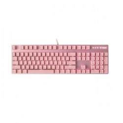 Rapoo V500 PRO Backlit USB Mechanical Gaming Keyboard (Pink)