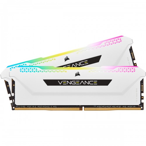 Corsair VENGEANCE RGB PRO SL 16GB (1x16GB) DDR4 3200MHz Desktop Ram (White)