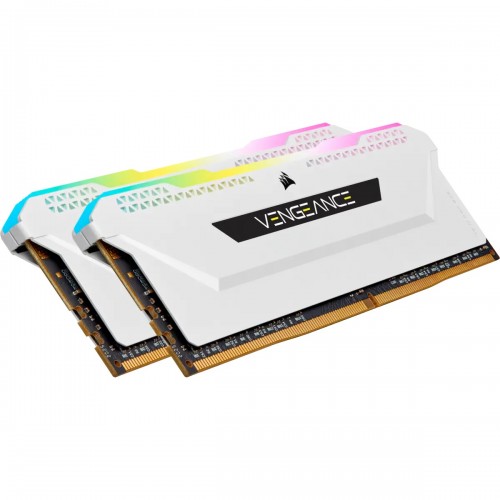 Corsair VENGEANCE RGB PRO SL 16GB (1x16GB) DDR4 3200MHz Desktop Ram (White)