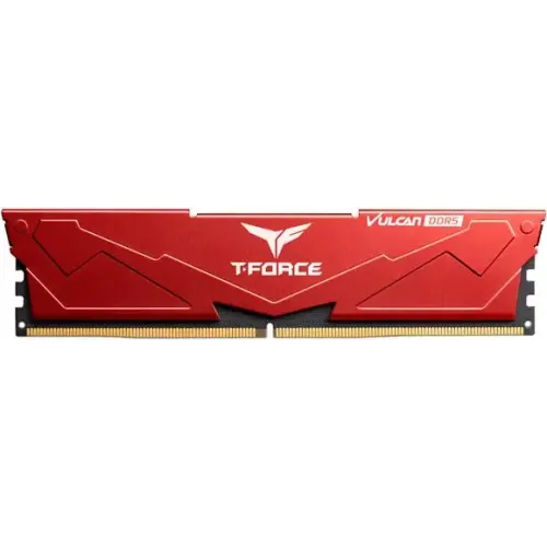 TEAM VULCAN RED 8GB DDR5 5200MHz Gaming Desktop RAM