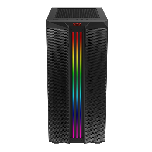 Xigmatek Trident Tempered Glass Atx Mid Tower Gaming Case (Black)