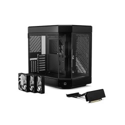 Hyte Y60 Modern Aesthetic Black Gaming Case