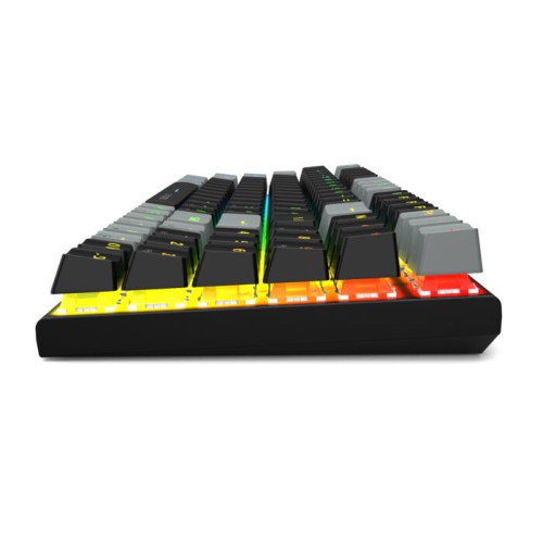 E-YOOSO Z19 Wired 94Keys RGB Hotswappable Mechanical Keyboard (Black Gray)