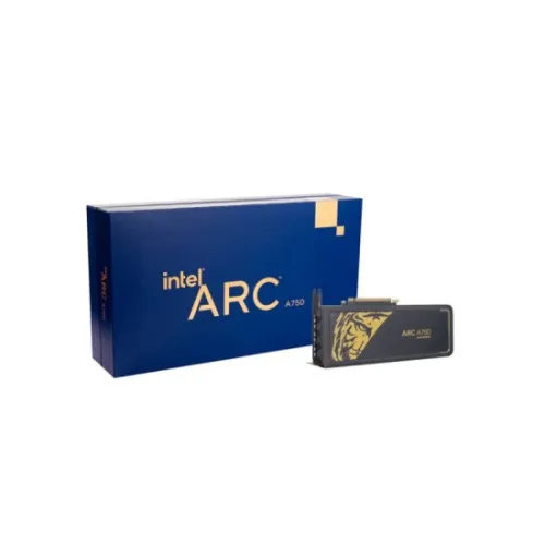 Intel Arc A750 8GB GDDR6 Limited Tiger Gold Edition Graphics Card Intel Arc A750 8GB GDDR6 Limited Tiger Gold Edition Graphics Card