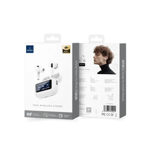 Wiwu T22 TWS ANC Bluetooth Earbuds Wiwu T22 TWS ANC Bluetooth Earbuds
