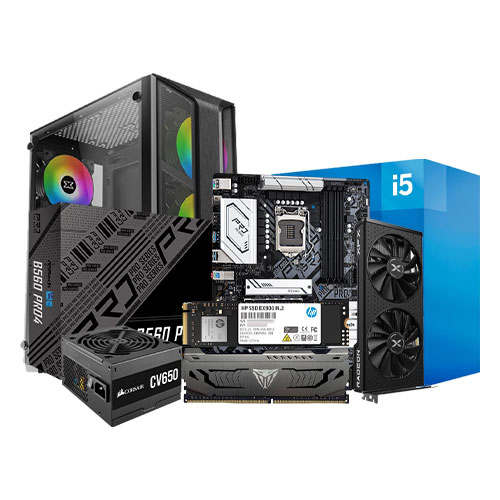 Intel 11th Gen Core i5 11400 Gaming PC Build