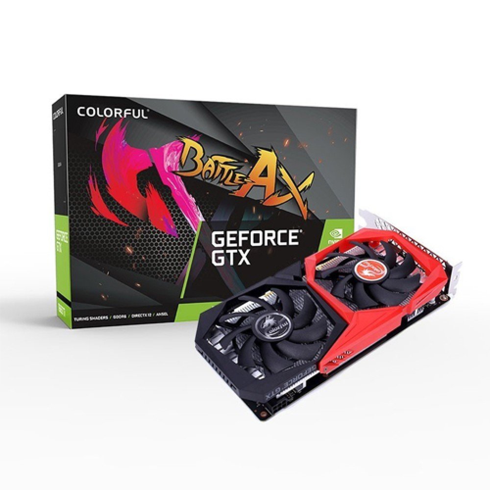 Colorful Geforce GTX 1650 NB 4GD6-V GDDR6 Graphic Card