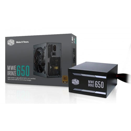 Cooler Master MWE 650W 80 PLUS Bronze Certified Power Supply