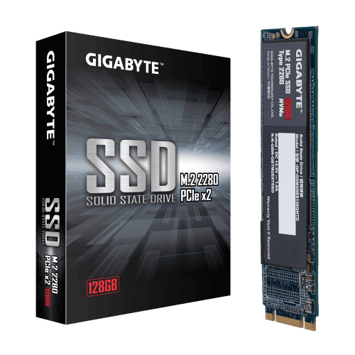 GIGABYTE 128GB M.2 PCIe SSD